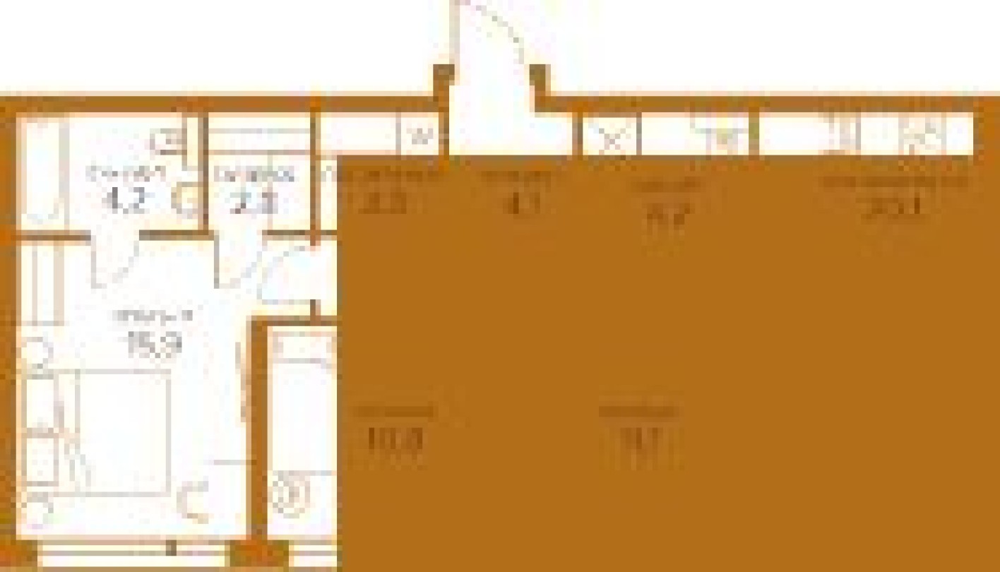 3к. квартира, 83.7 м²