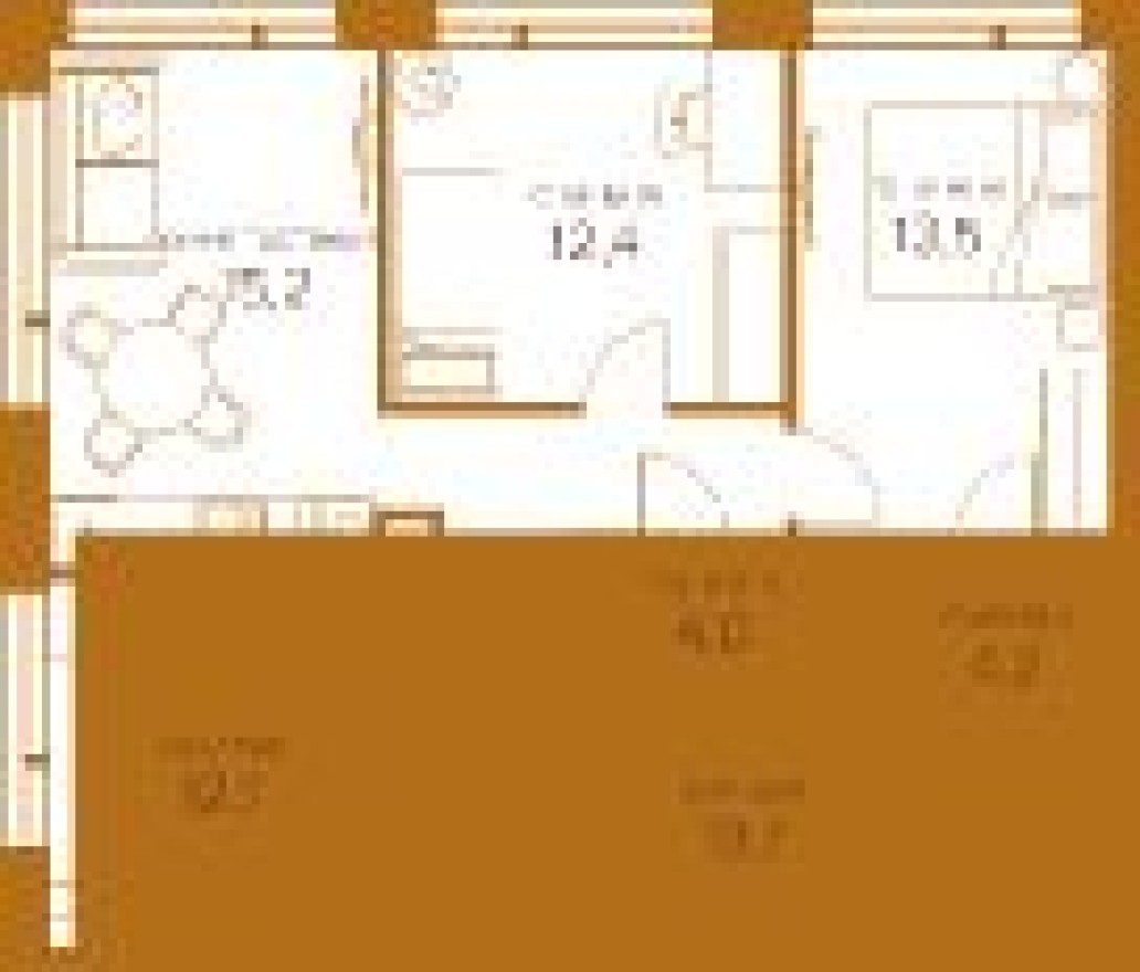 3к. квартира, 75.1 м²