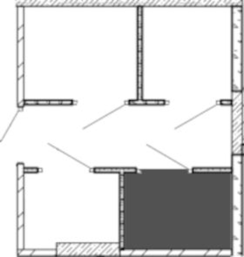 Кладовая в паркинге, 2.8 м²