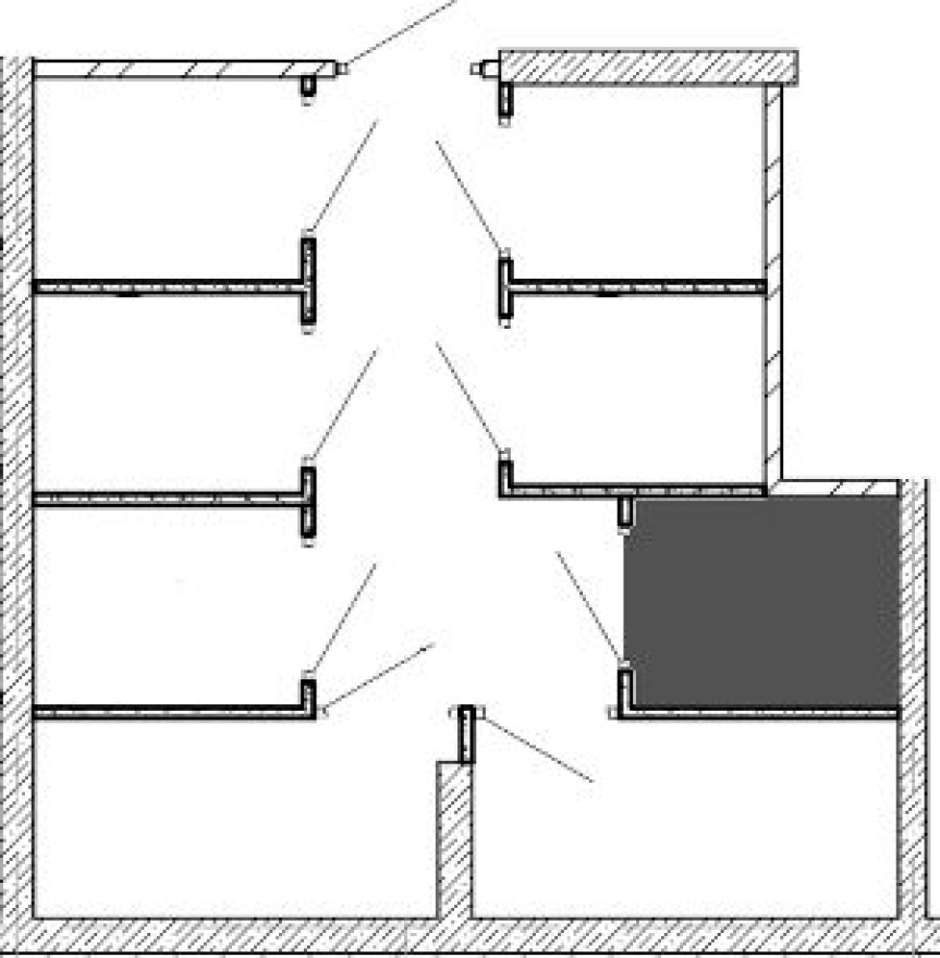 Кладовая в паркинге, 3.0 м²