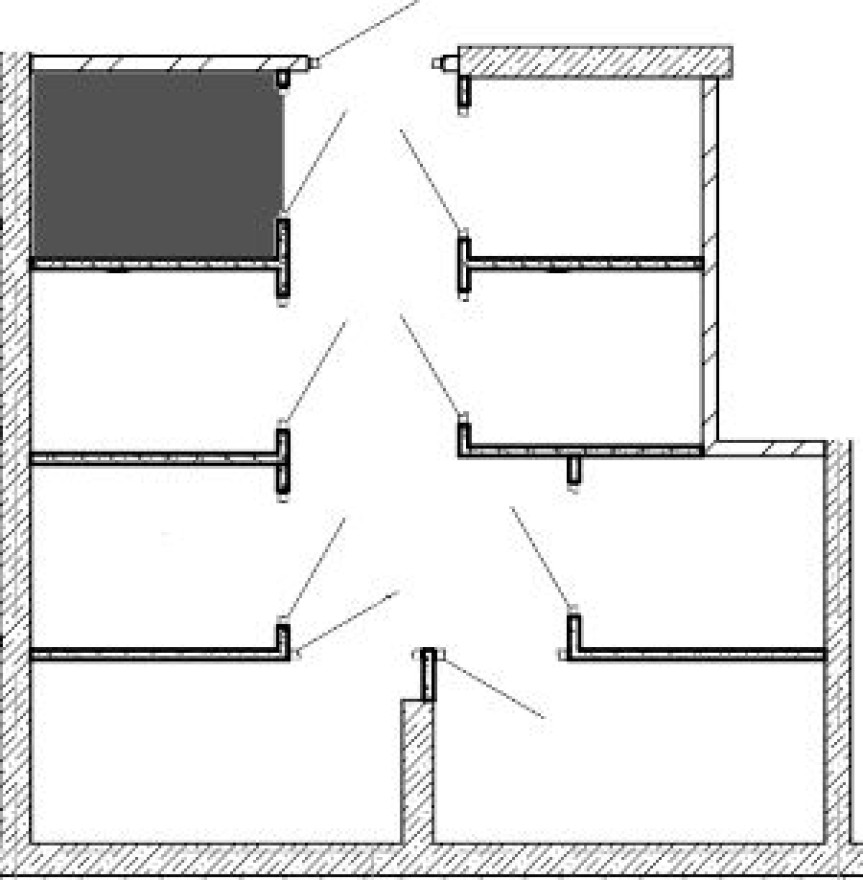 Кладовая в паркинге, 3.0 м²
