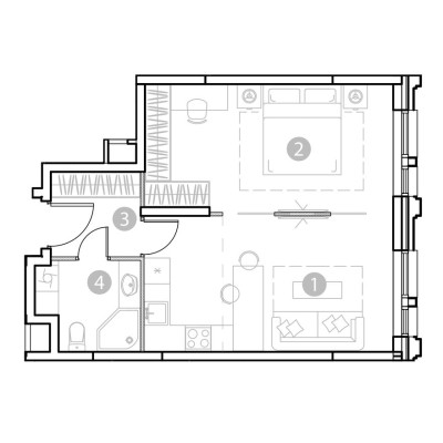 2к. апартаменты
