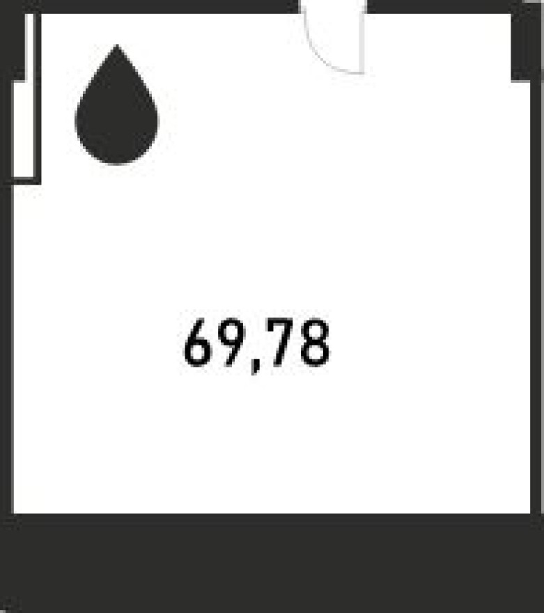 Офисное помещение, 69.8 м²