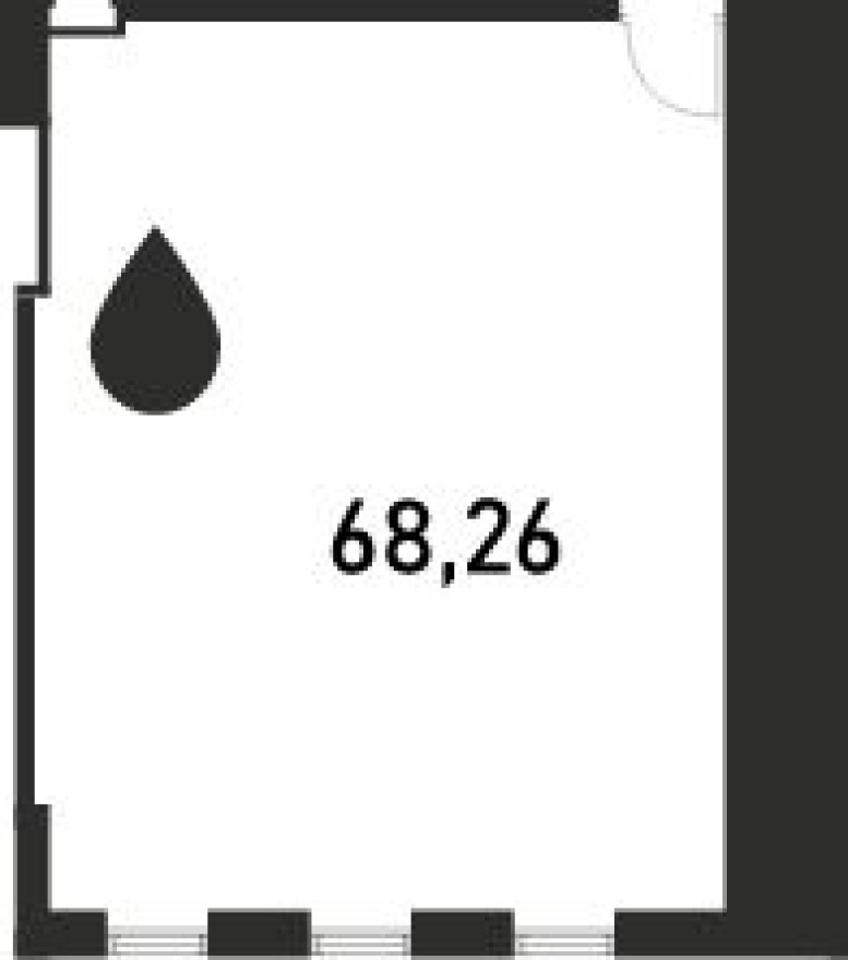 Офисное помещение, 68.3 м²