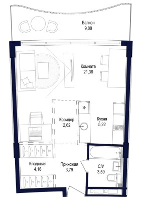 Студия-квартира