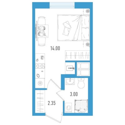 Студия-квартира