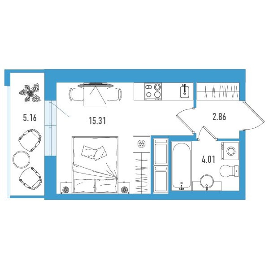 Студия-квартира