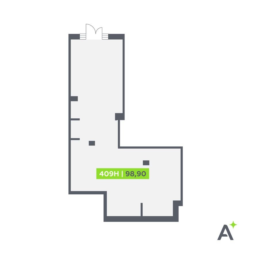 Помещение свободного назначения, 98.9 м²