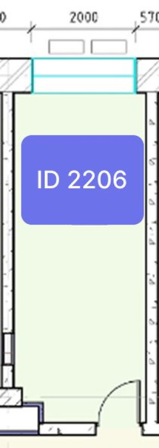 Офисное помещение, 16.7 м²