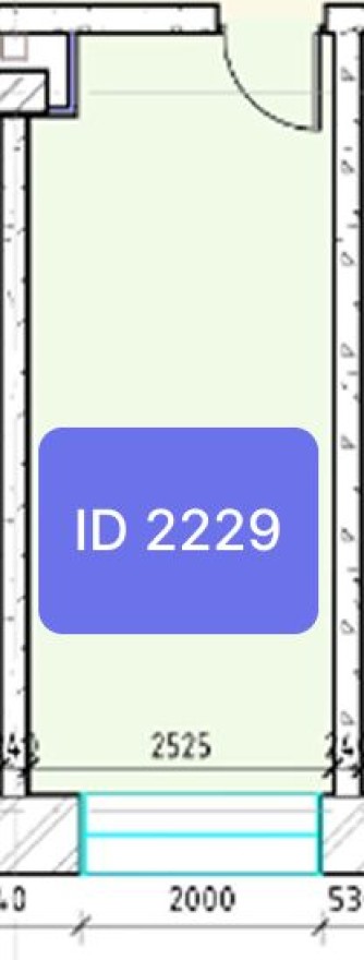 Офисное помещение, 16.7 м²