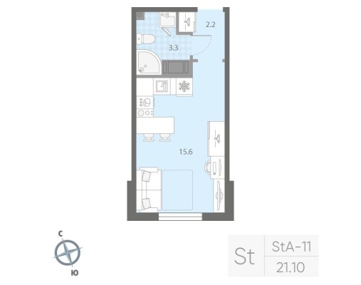 Студия-квартира