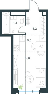 Студия-квартира