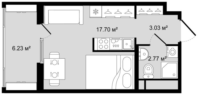 Студия-квартира