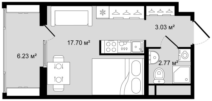 Студия-квартира