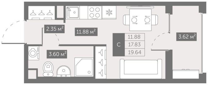 Студия-квартира