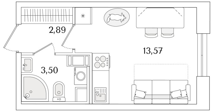 Студия-квартира