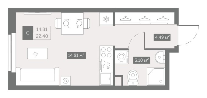 Студия-квартира