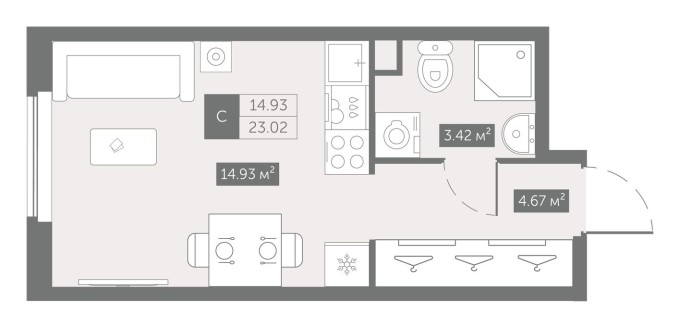 Студия-квартира