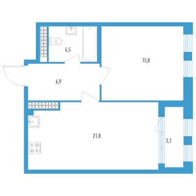 1к. квартира