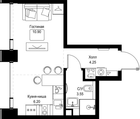 Студия-квартира