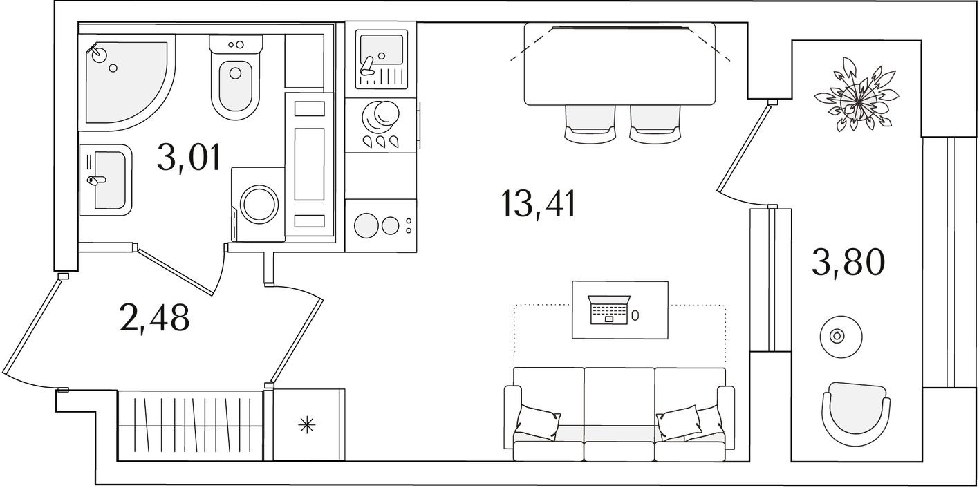 Студия-квартира