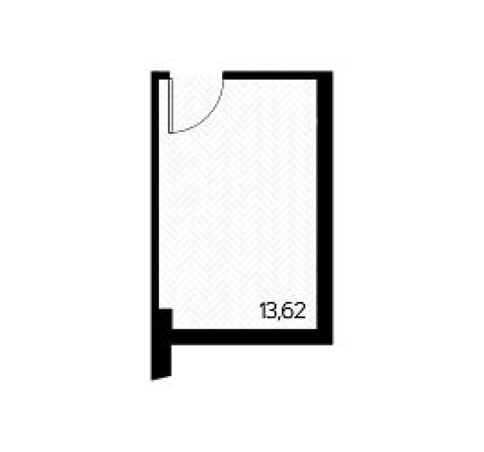 Помещение свободного назначения, 13.6 м²