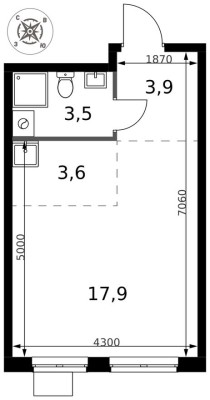 Студия-квартира