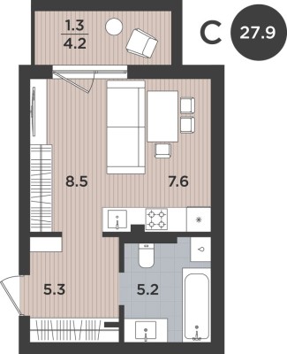 Студия-квартира