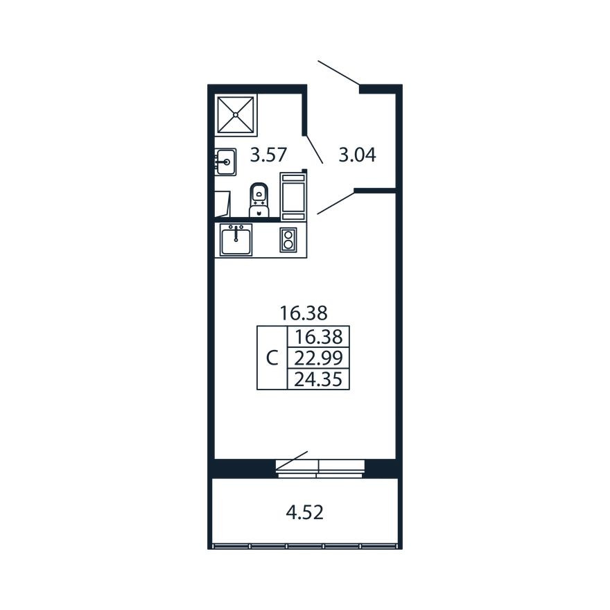 Студия-квартира