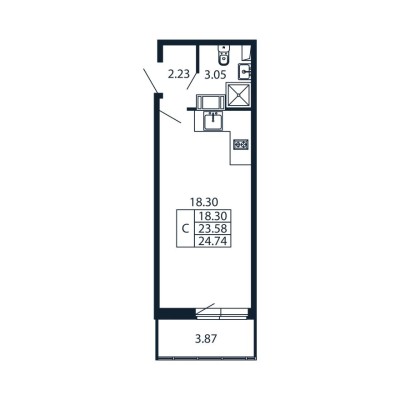 Студия-квартира