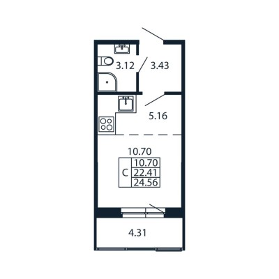 Студия-квартира