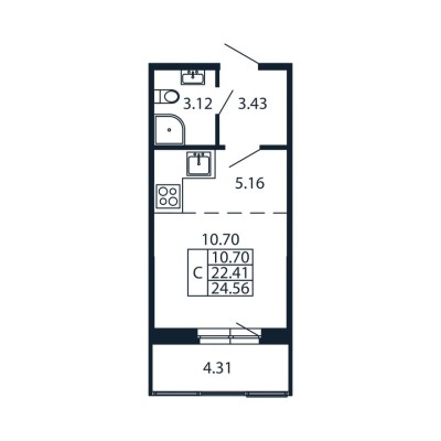 Студия-квартира