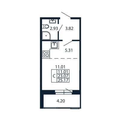 Студия-квартира