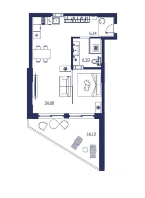 2к. апартаменты