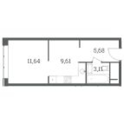 1к. квартира