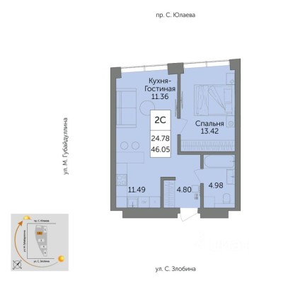 2к. квартира