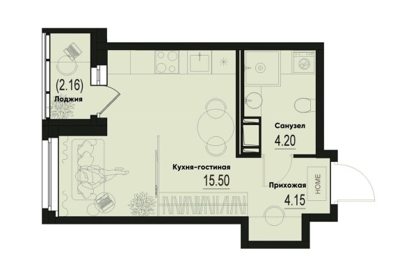 Студия-квартира