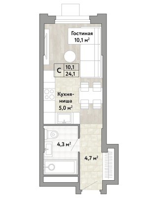 Студия-квартира