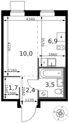 Студия-квартира