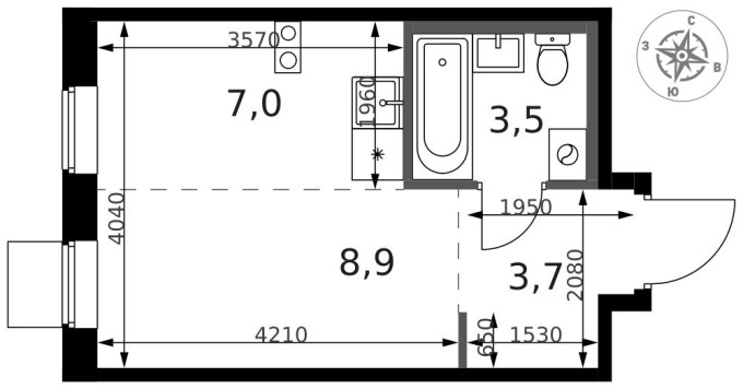 Студия-квартира