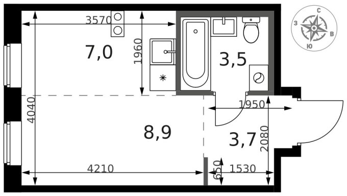 Студия-квартира