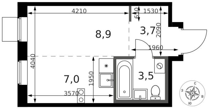 Студия-квартира