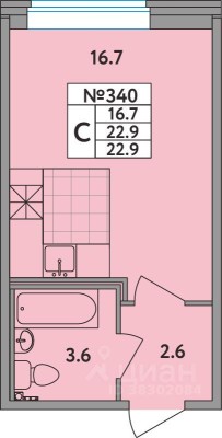 1к. квартира