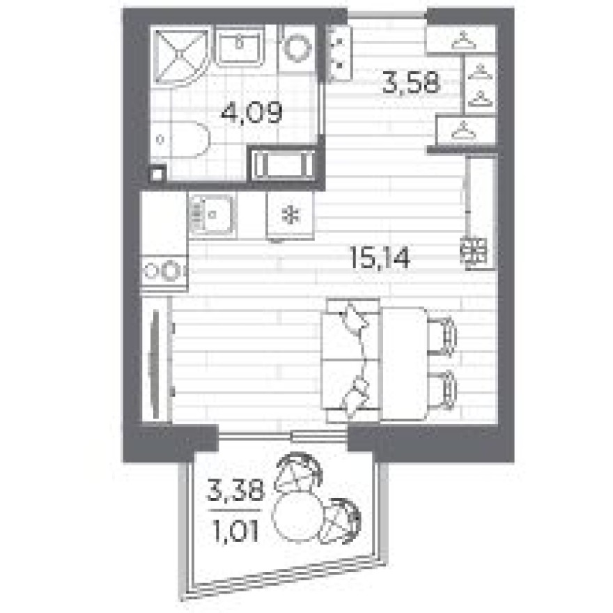 Студия-квартира