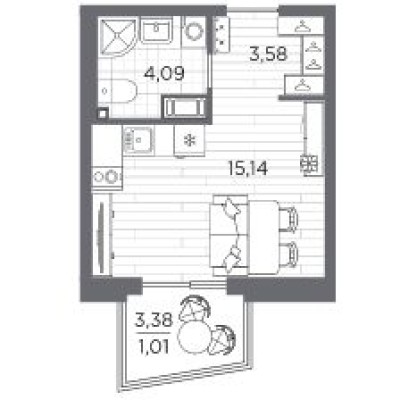 Студия-квартира