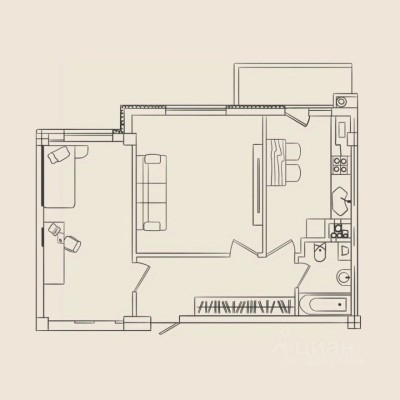 2к. квартира