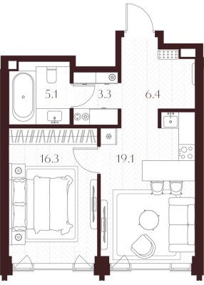 1к. квартира