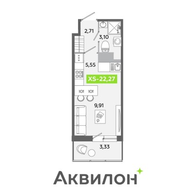 Студия-квартира