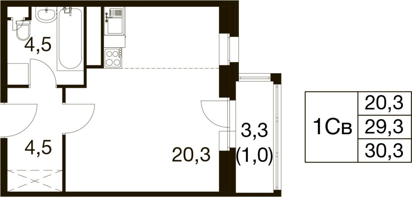 Студия-квартира