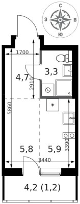 Студия-квартира